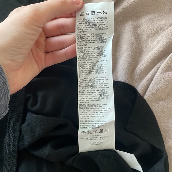 MAXMARA | S’MaxMara Black Wool Blend Jewelled Blouse - Picture 8 of 10